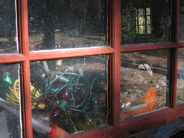 workshop or junk room