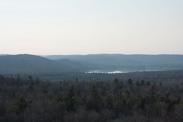 Lake of Two Rivers as seen from the Lookout Trail in Algonquin Park
