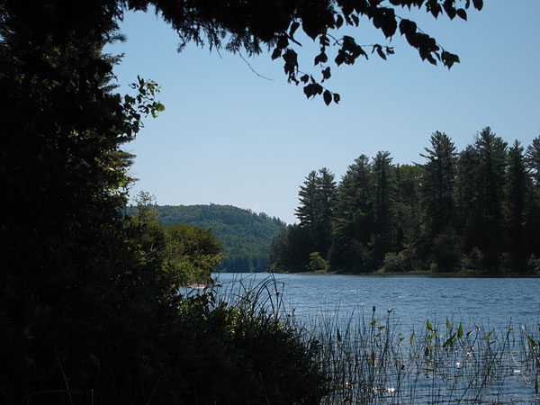 top of Smith Lake on the Petawawa River in Algonquin Park