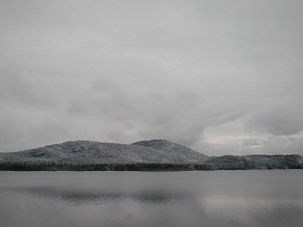 Mount Martin on the Ottawa River across from Deep River