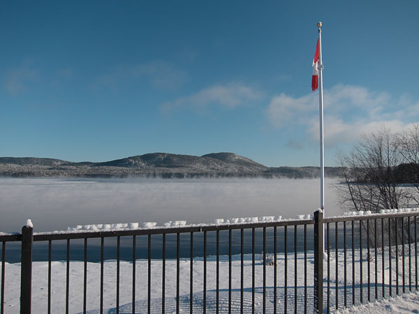 Mount Martin as seen from Centennial Rock Deep River