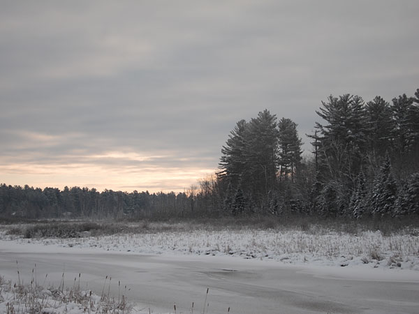 Chalk River at the Corry Lake Bridge