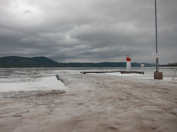 Ottawa River at Deep River Pier