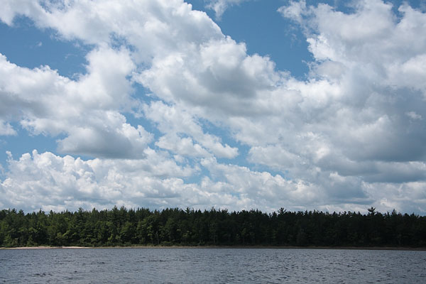 Presquisle Bay on the Ottawa River near Point Alexander