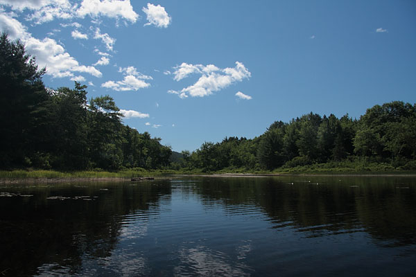 Turtle Lake at the top of Presquisle Bay on the Ottawa River near Point Alexander