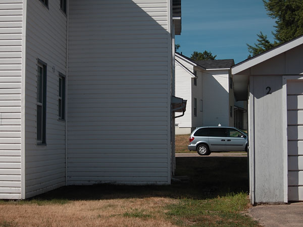 back lane in Deep River