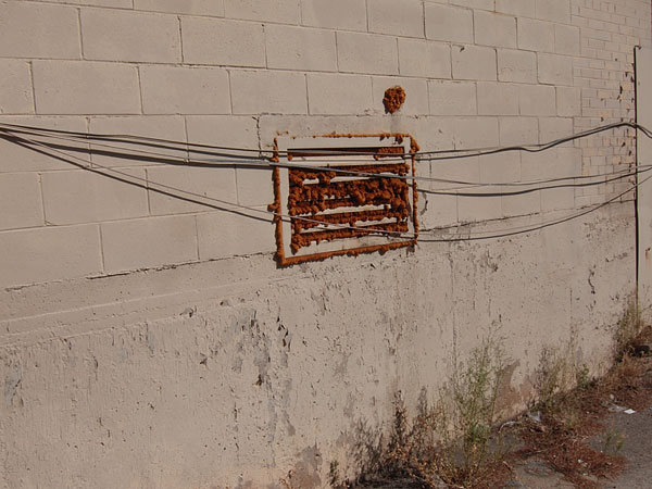 back lane in Deep River