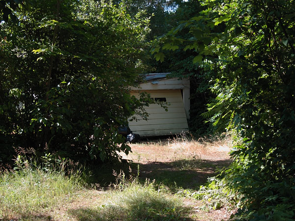 back lane in Deep River