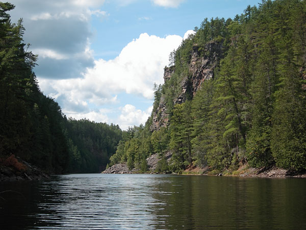 Barron Canyon on the Barron River in Algonquin Park