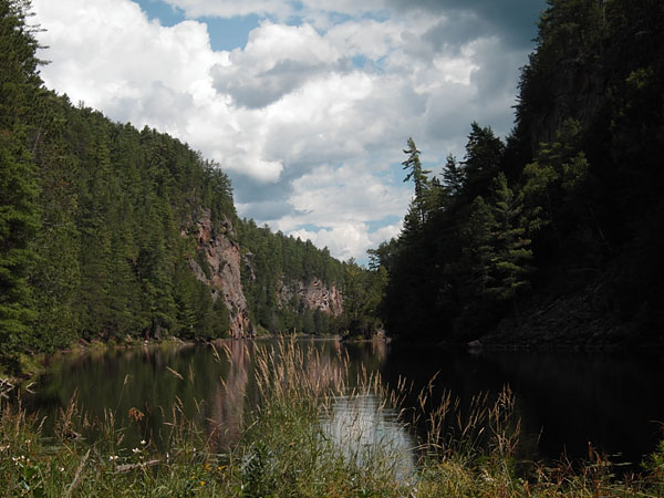 Barron Canyon on the Barron River in Algonquin Park
