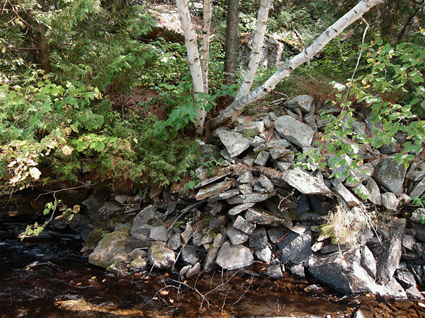 Barron River between St Andrews Lake and High Falls Lake