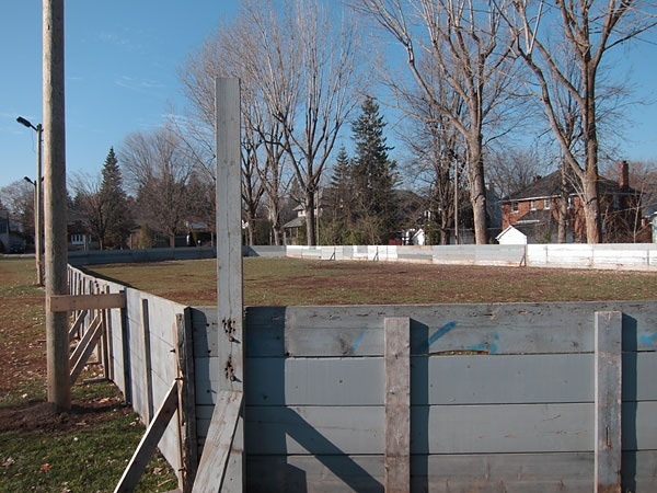Hockey rink in Ottawa