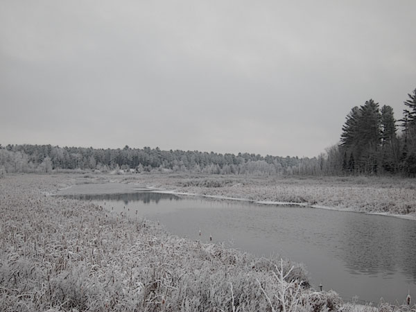 Chalk River at the Corry Lake Bridge
