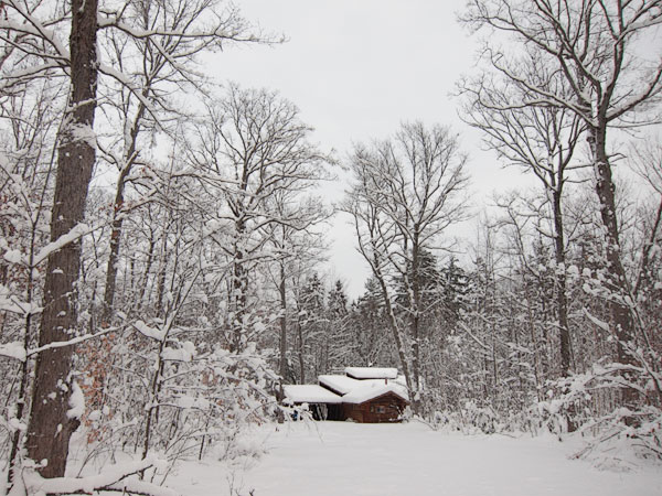 sugar shack in Petawawa Research Forest