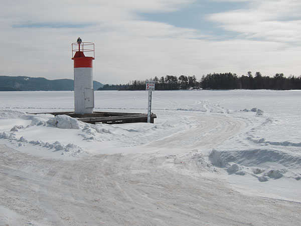 Ottawa River off the Deep River Pier