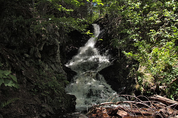 Hardwood Falls in the Barron Canyon in Algonquin Park