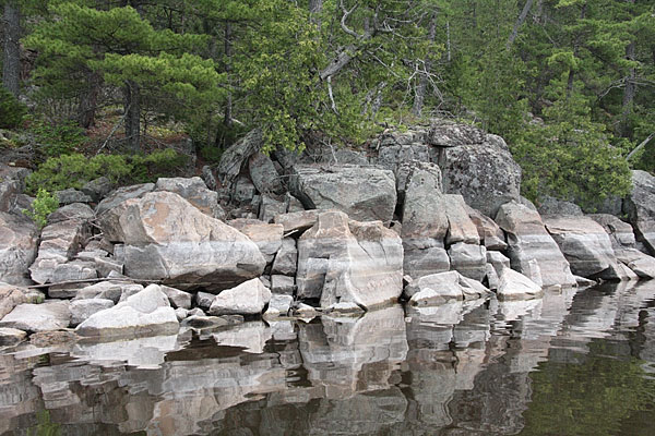 Quebec Shore of the Ottawa River near Point Alexander