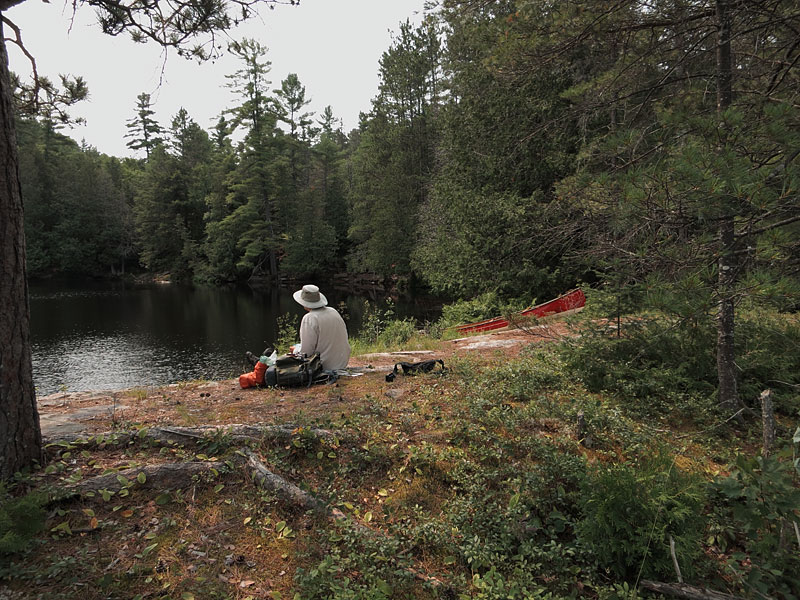 High Falls Lake in Algonquin Park