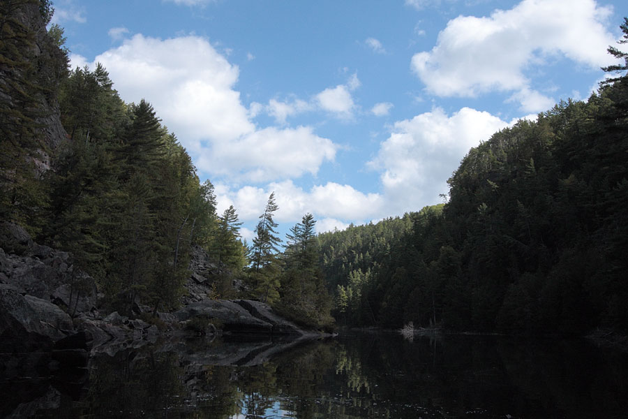 Barron Canyon in Algonquin Park