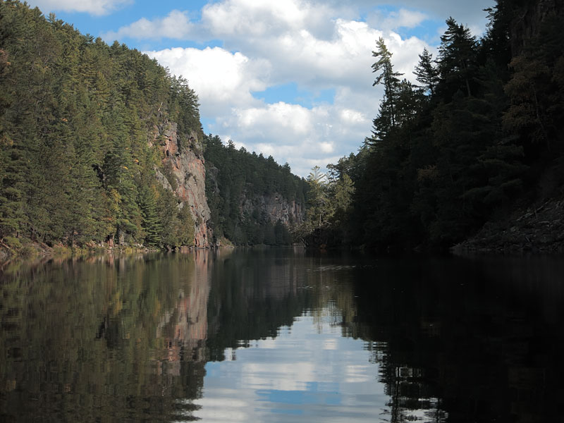 Barron Canyon in Algonquin Park