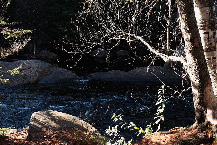 Madawaska River along the Highland Hiking Trail in Algonquin Park