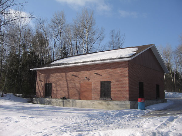 pumphouse on the Ottawa River at Deep River