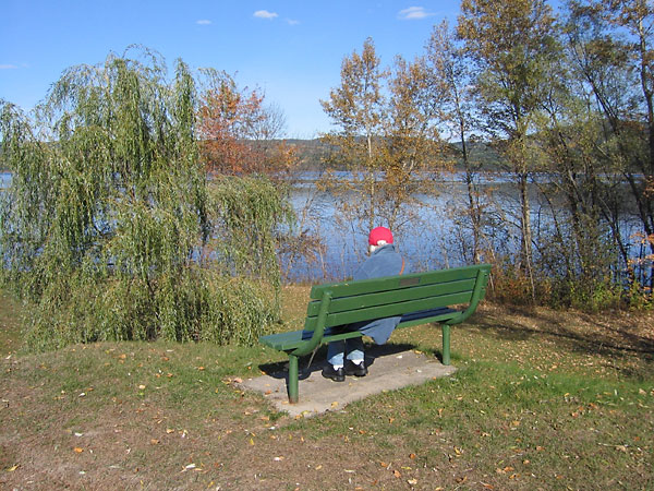 along the Deep River Waterfront