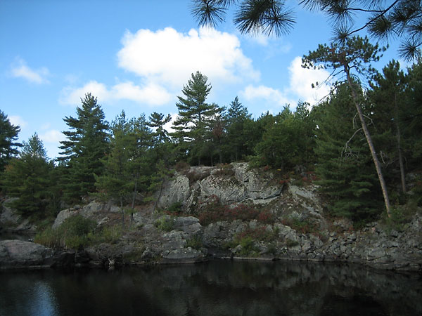 High Falls Area of the Barron River in eastern Algonquin Park