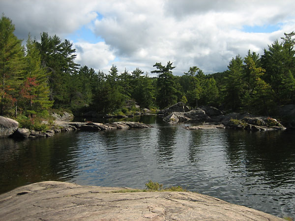 High Falls Area of the Barron River in eastern Algonquin Park