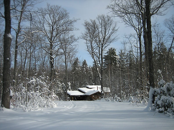 sugar shack in the Petawawa Research Forest