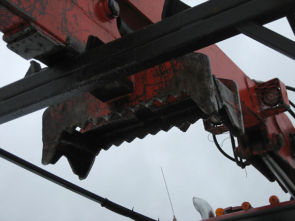 logging equipment in the Petawawa Research Forest